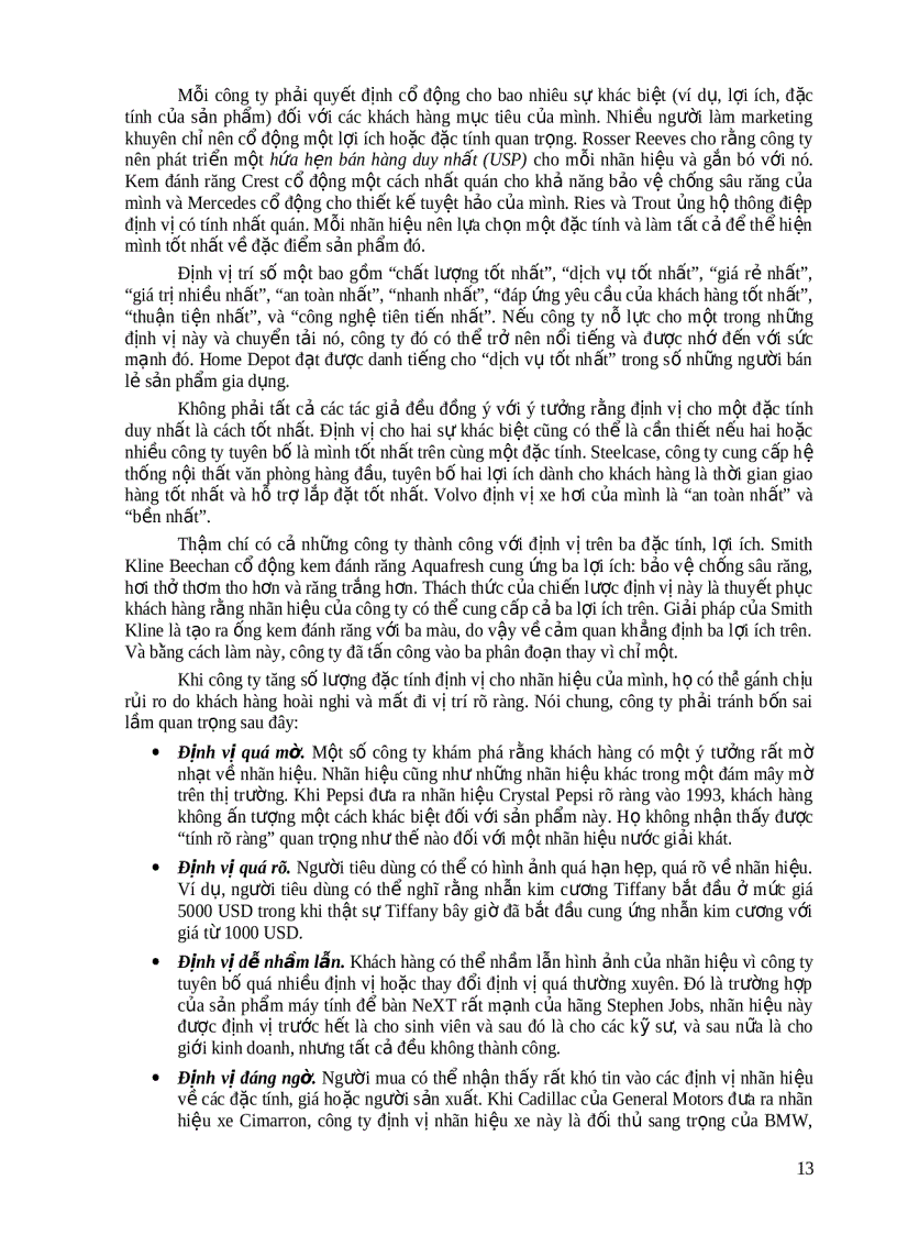 image for page Chiến lược định vị chiến lược marketing theo chu kỳ sống sản phẩm và xây dựng thương hiệu