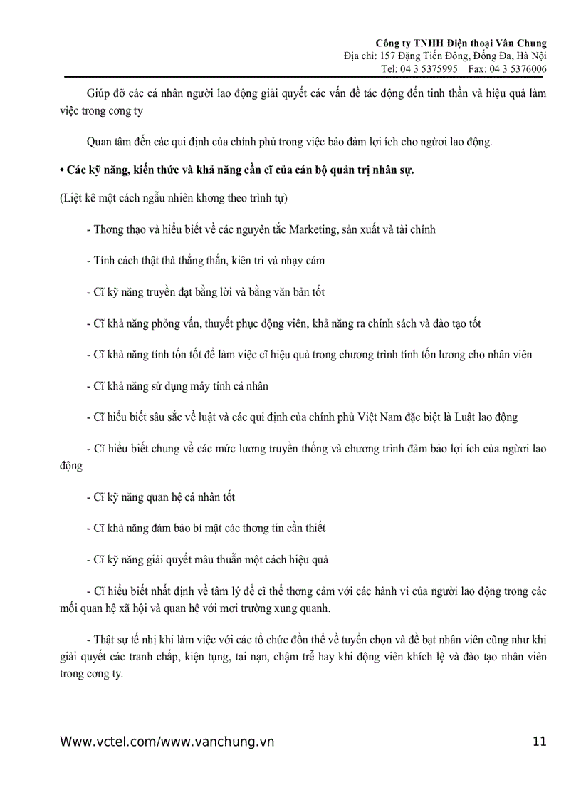 image for page Tổng quan về quản trị nhân sự