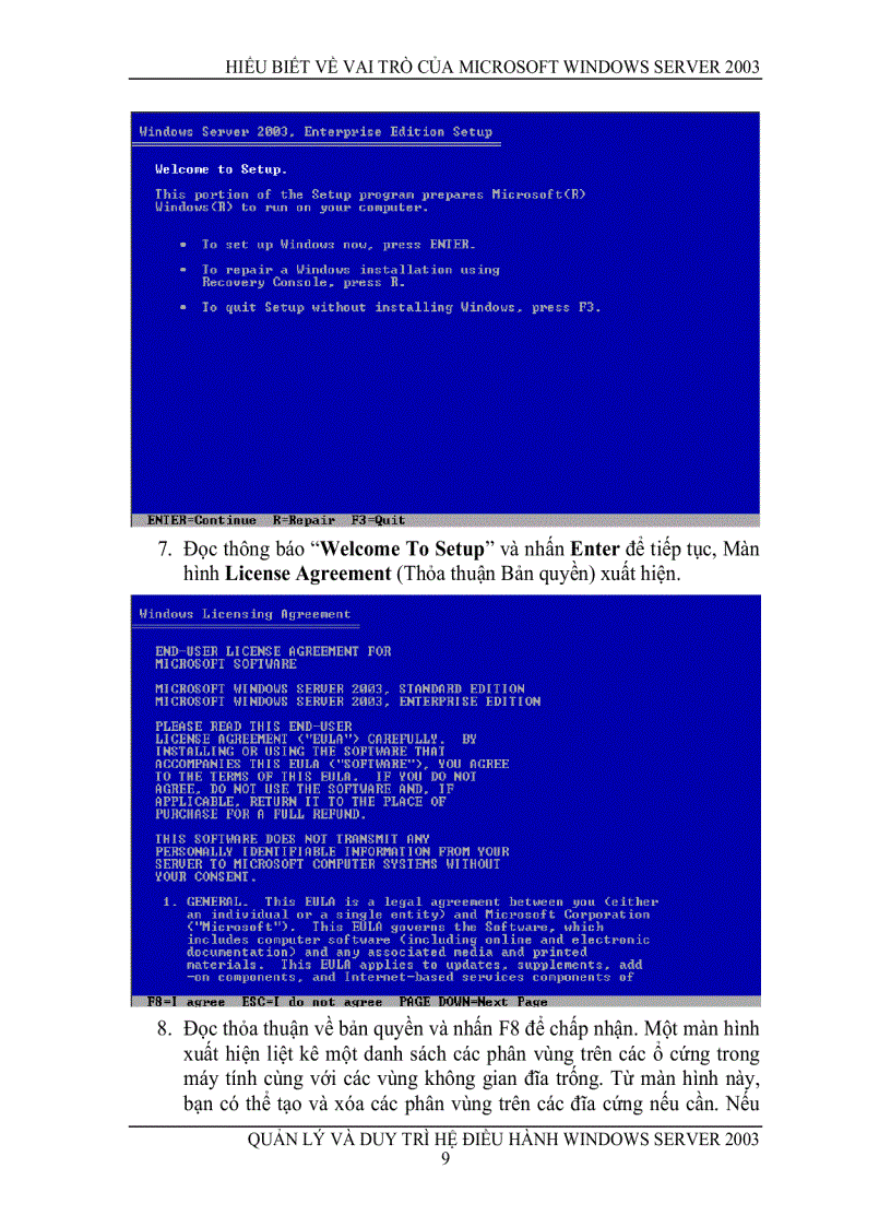 image for page Quản lý và duy trì microsoft windows server 2003