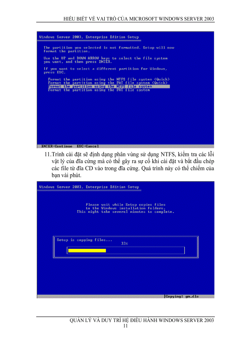 image for page Quản lý và duy trì microsoft windows server 2003