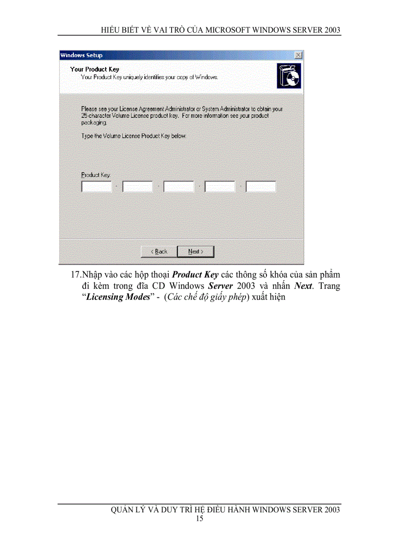 image for page Quản lý và duy trì microsoft windows server 2003
