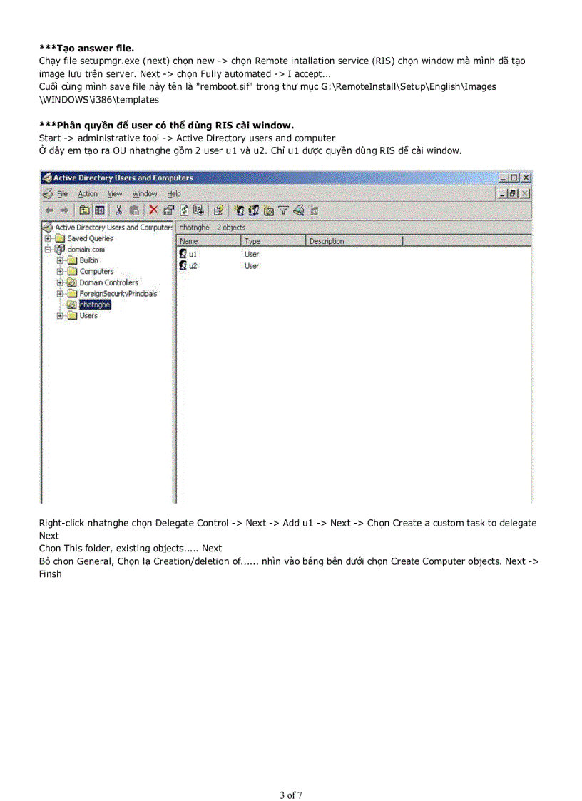 image for page Cài Windows qua mạng dùng RIS