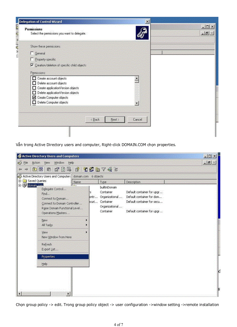 image for page Cài Windows qua mạng dùng RIS