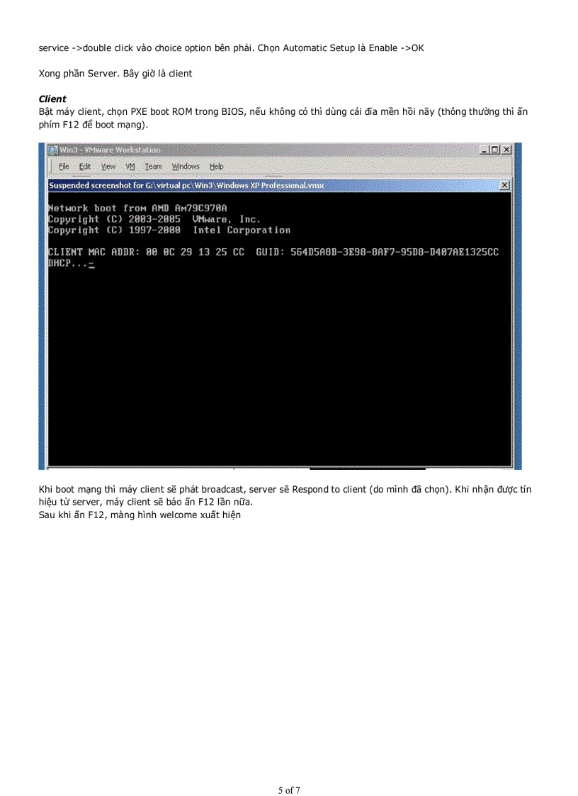 image for page Cài Windows qua mạng dùng RIS
