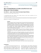 Báo cáo y học Effect of Weight Reduction on Cardiovascular Risk Factors and CD34 positive Cells in Circulatio