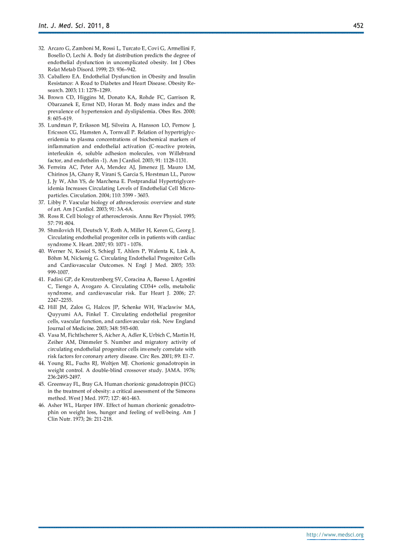 image for page Báo cáo y học Effect of Weight Reduction on Cardiovascular Risk Factors and CD34 positive Cells in Circulatio