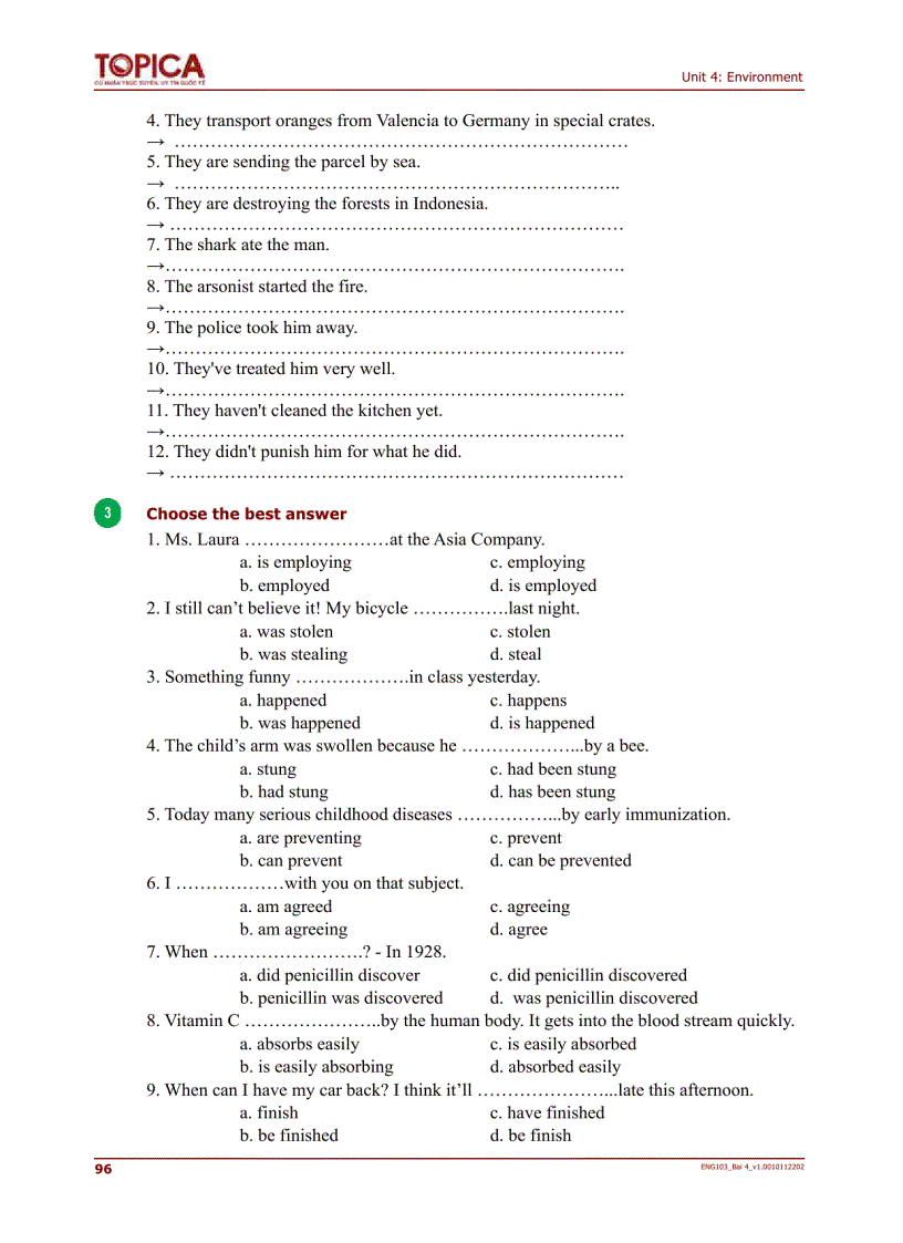 image for page Unit 4 Invironment