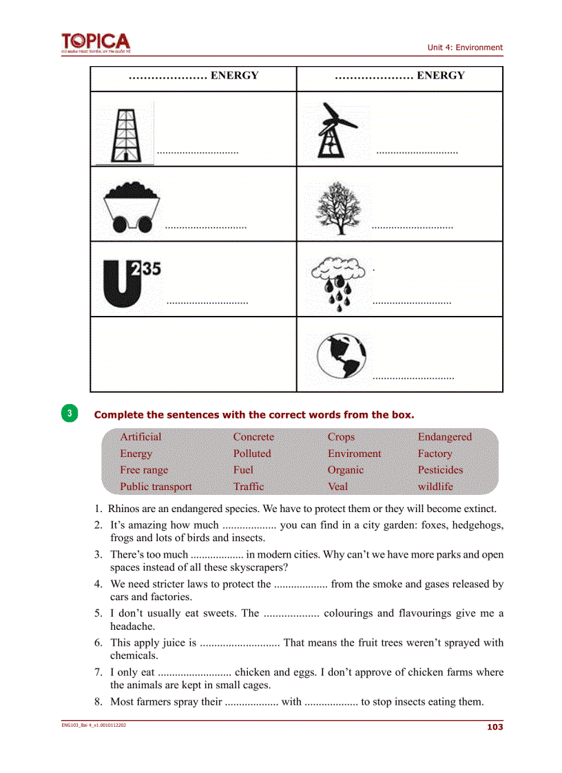 image for page Unit 4 Invironment