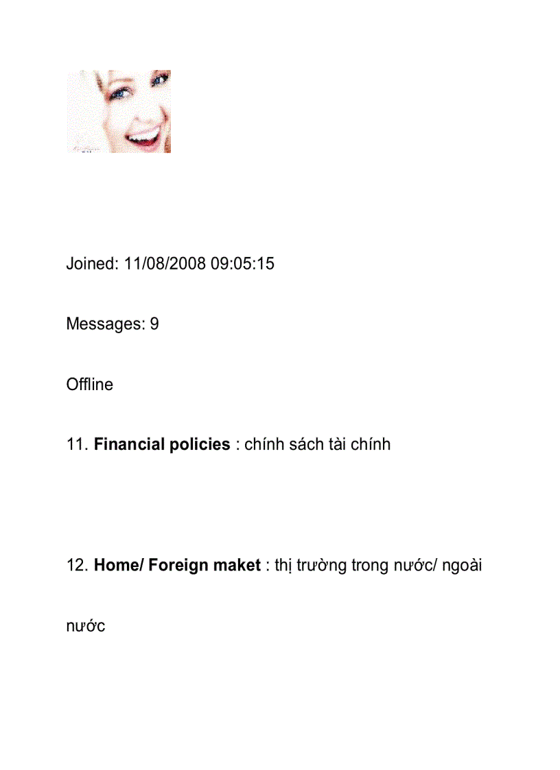 image for page Từ vựng tiếng anh thương mại