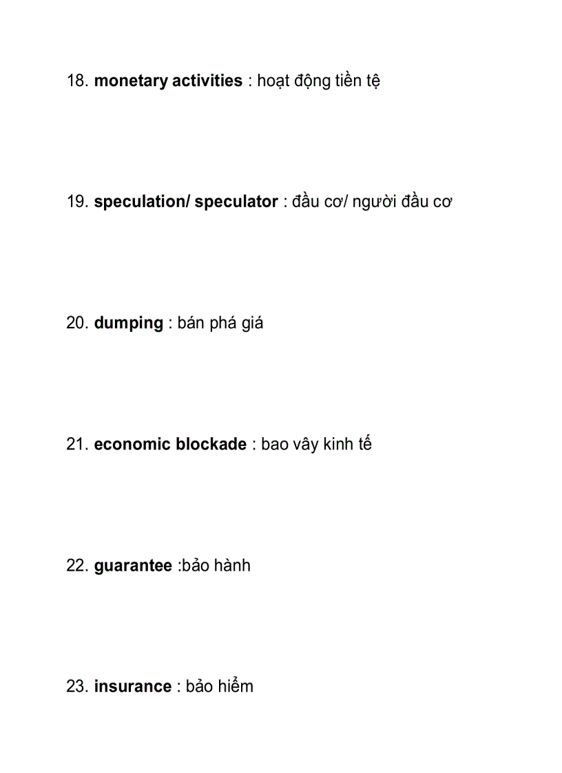 image for page Từ vựng tiếng anh thương mại