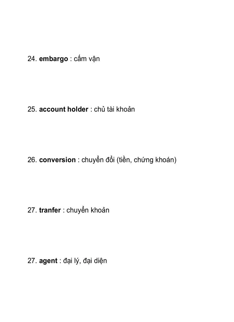 image for page Từ vựng tiếng anh thương mại