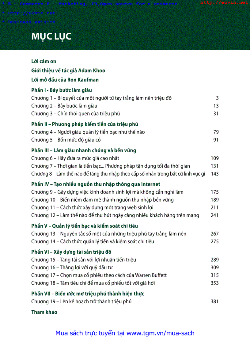 image for page Bí quyết tay trắng thành triệu phú