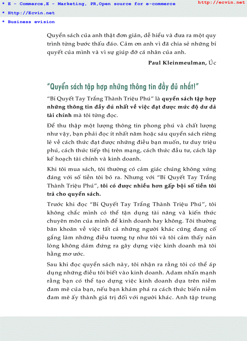 image for page Bí quyết tay trắng thành triệu phú