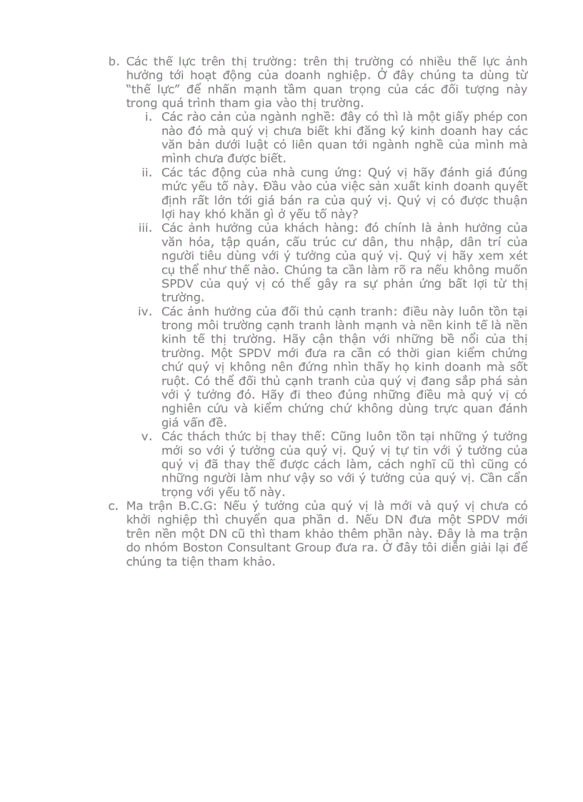 image for page Từ ý tưởng Tới kịch bản kinh doanh