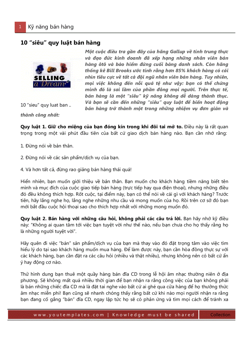 image for page Kỹ năng bán hàng