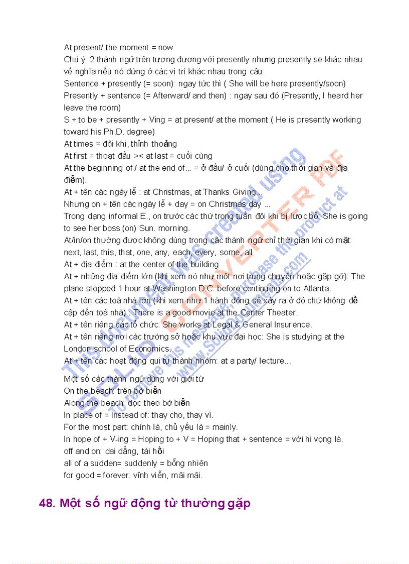 image for page Ôn tập ngữ pháp tiếng Anh