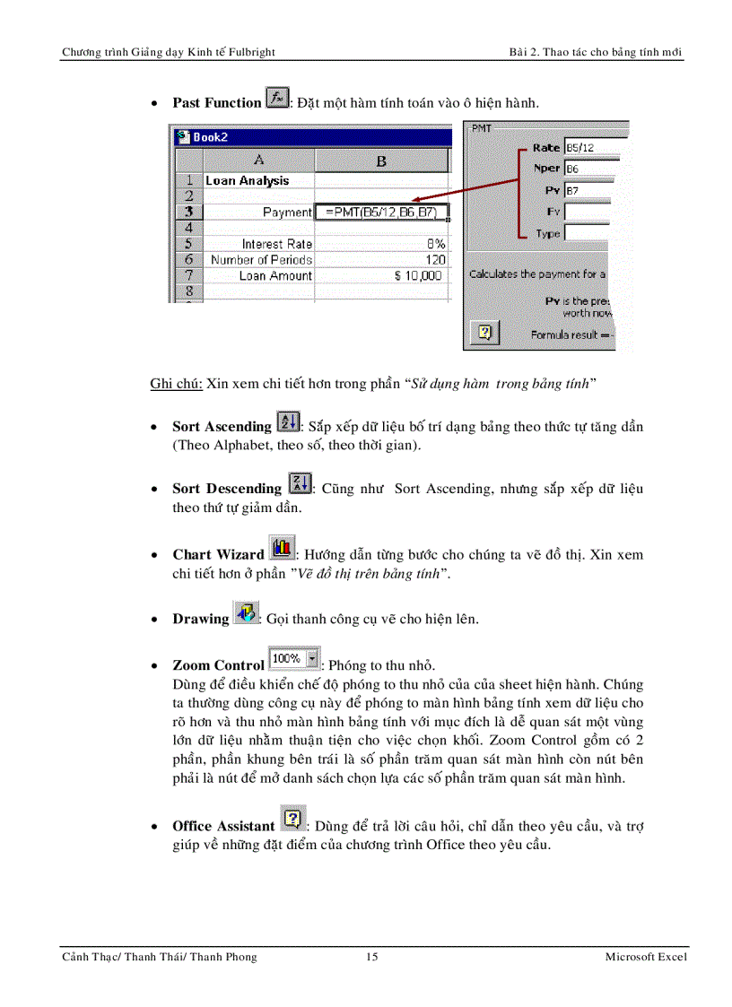 image for page Ứng Dụng Microsoft Exce Trong Kinh Tế