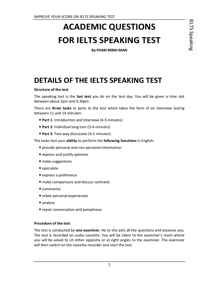 image for page Rèn luyện kỹ năng speaking khi thi ielts