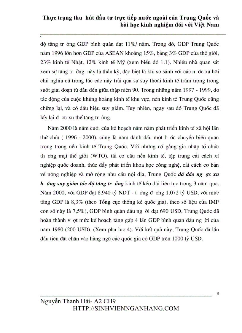 image for page Thực trạng thu hút đầu tư trực tiếp nước ngoài của Trung Quốc và bài học kinh nghiệm đói với Việt Nam