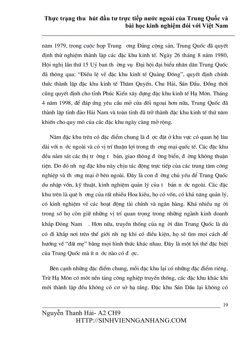 image for page Thực trạng thu hút đầu tư trực tiếp nước ngoài của Trung Quốc và bài học kinh nghiệm đói với Việt Nam