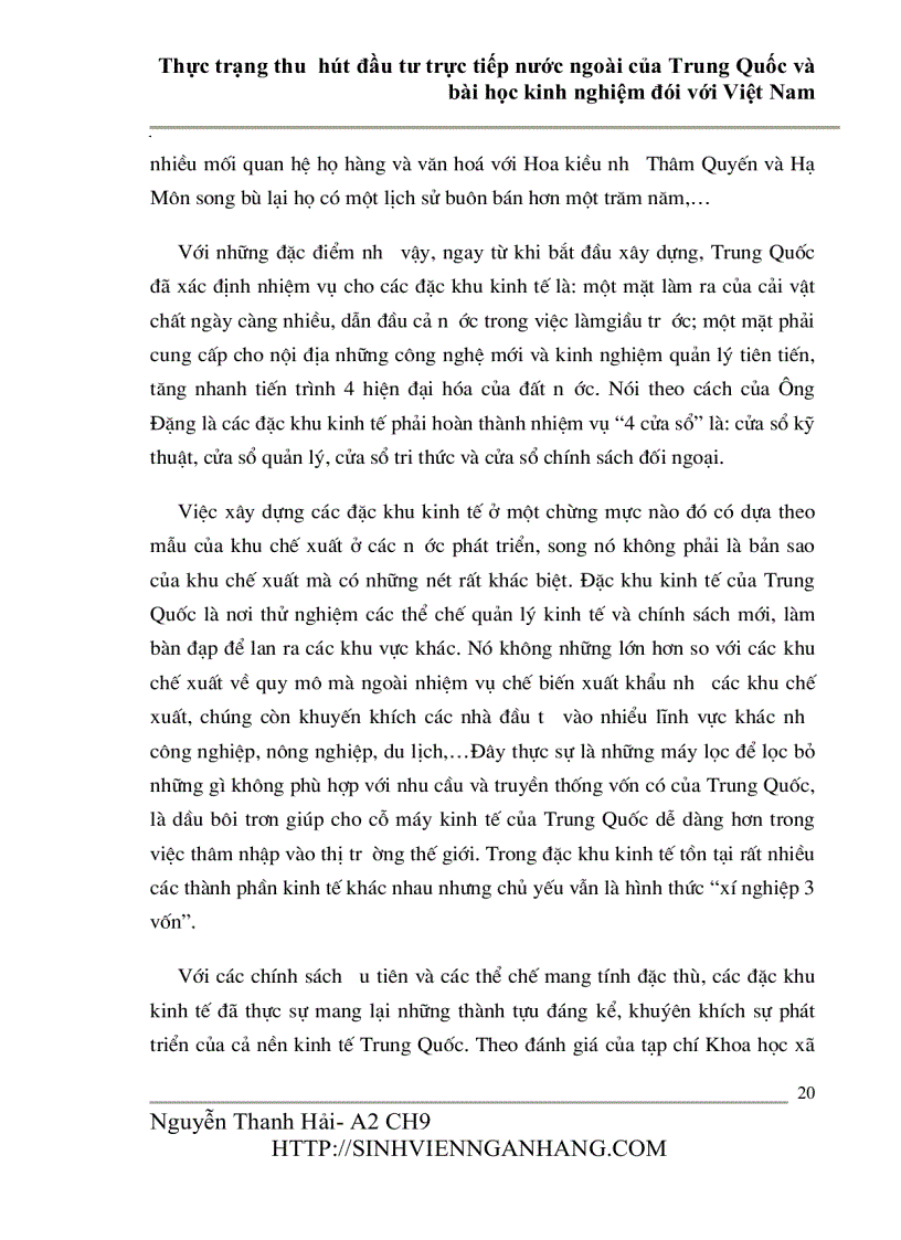 image for page Thực trạng thu hút đầu tư trực tiếp nước ngoài của Trung Quốc và bài học kinh nghiệm đói với Việt Nam