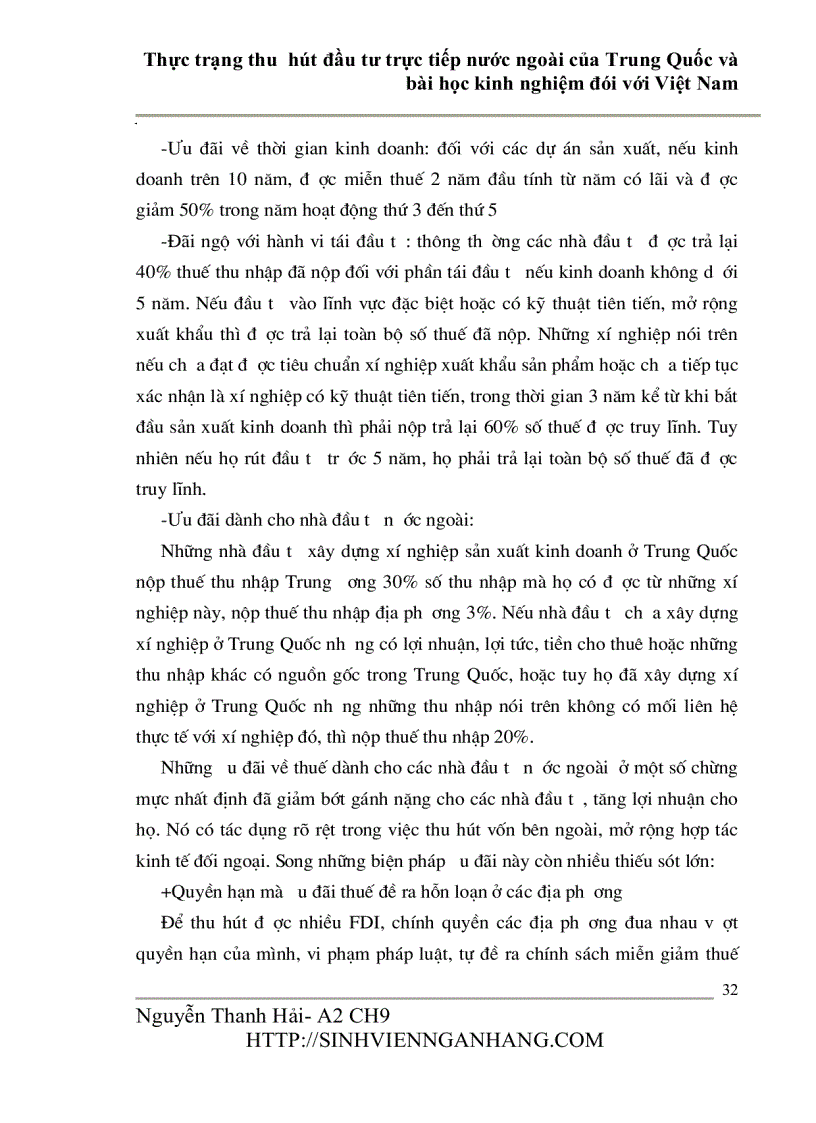 image for page Thực trạng thu hút đầu tư trực tiếp nước ngoài của Trung Quốc và bài học kinh nghiệm đói với Việt Nam