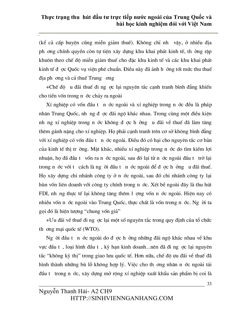 image for page Thực trạng thu hút đầu tư trực tiếp nước ngoài của Trung Quốc và bài học kinh nghiệm đói với Việt Nam