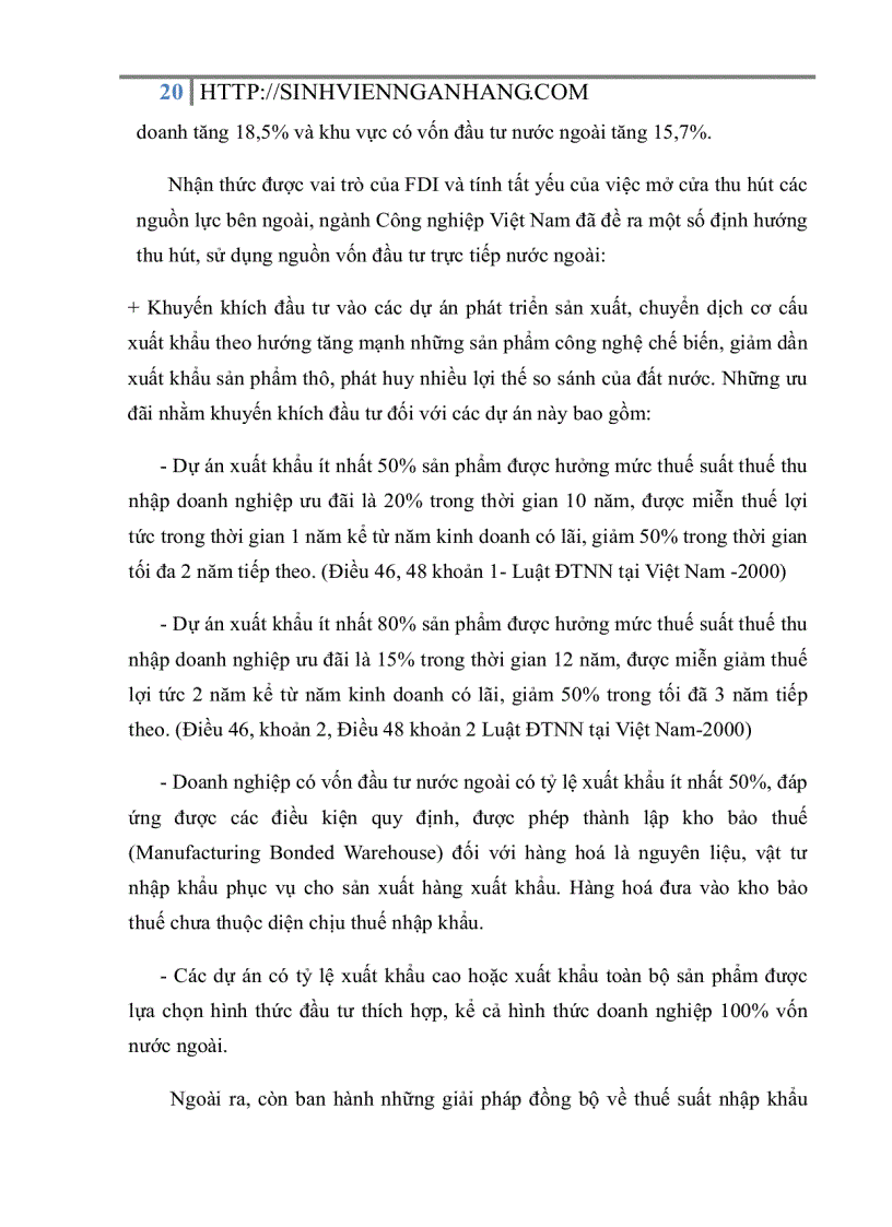 image for page Sự cần thiết phải tăng cường thu hút nguồn vốn đầu tư trực tiếp nước ngoài phát triển ngành công nghiệp của Việt Nam
