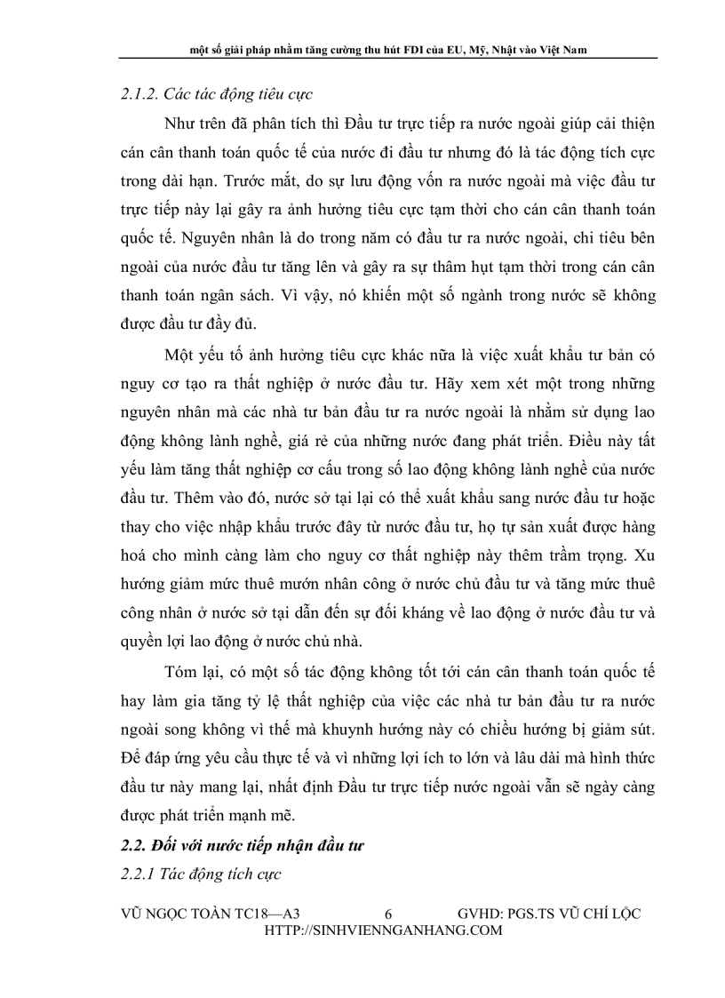 image for page Một số giải pháp nhằm tăng cường thu hút FDI của EU Mỹ Nhật vào Việt Nam
