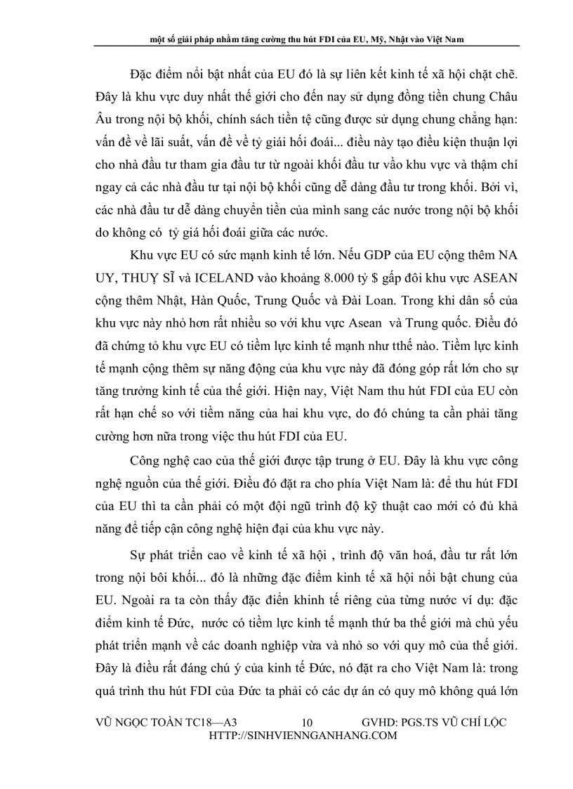 image for page Một số giải pháp nhằm tăng cường thu hút FDI của EU Mỹ Nhật vào Việt Nam