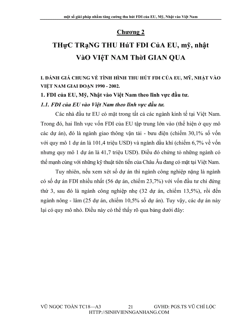 image for page Một số giải pháp nhằm tăng cường thu hút FDI của EU Mỹ Nhật vào Việt Nam