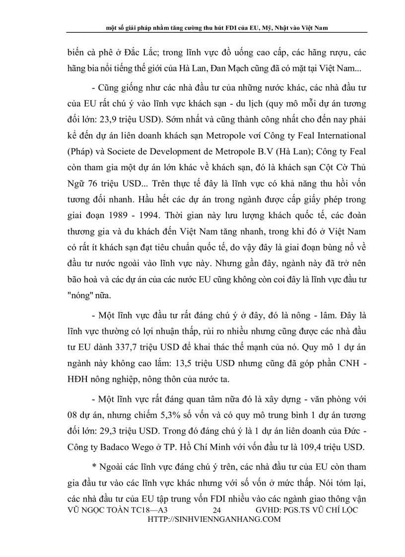 image for page Một số giải pháp nhằm tăng cường thu hút FDI của EU Mỹ Nhật vào Việt Nam