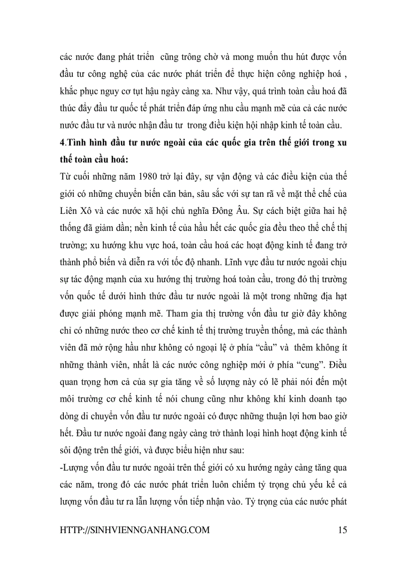 image for page Thực trạng và giải pháp thúc đẩy đầu tư nước ngoài vào Việt Nam trong bối cảnh toàn cầu hoá