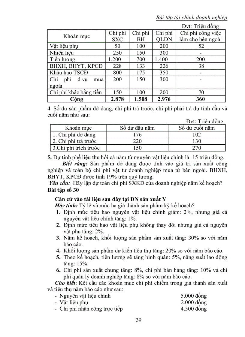 image for page Bài tập tài chính doanh nghiệp 4