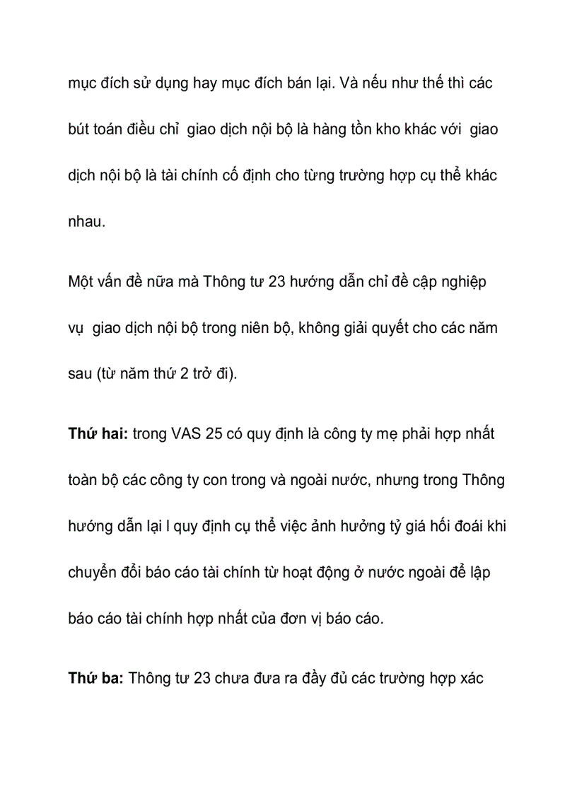 image for page Đánh giá việc lập báo cáo tài chính hợp nhất theo quy định của Chuẩn mực kế toán Việt Nam 1