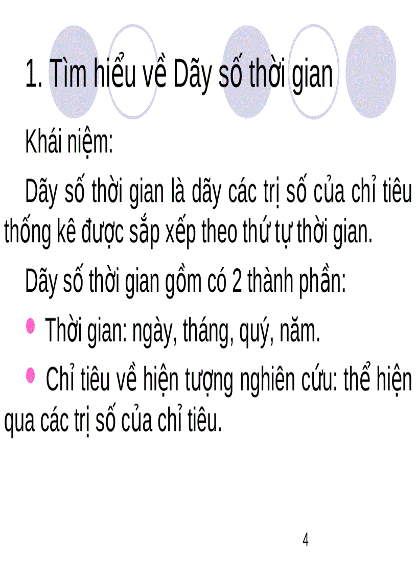 image for page Chỉ số chỉ số thời gian