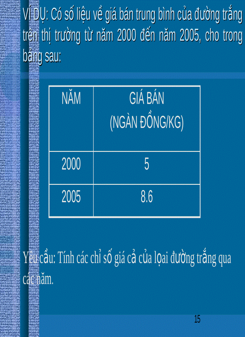 image for page Chỉ số chỉ số thời gian 1