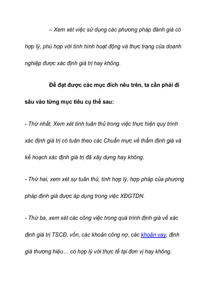 image for page Xác định giá trị doanh nghiệp