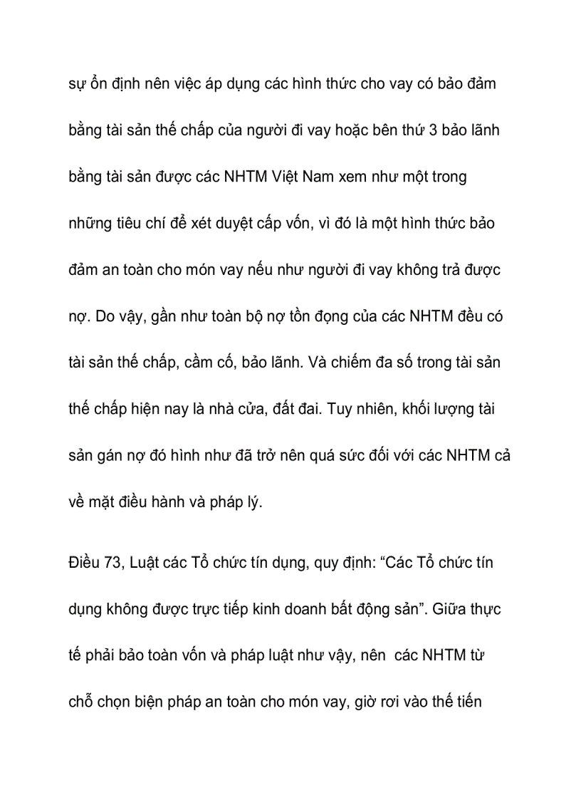 image for page Xử lý nợ quá hạn có tài sản đảm bảo tại các ngân hàng thương mại Việt Nam