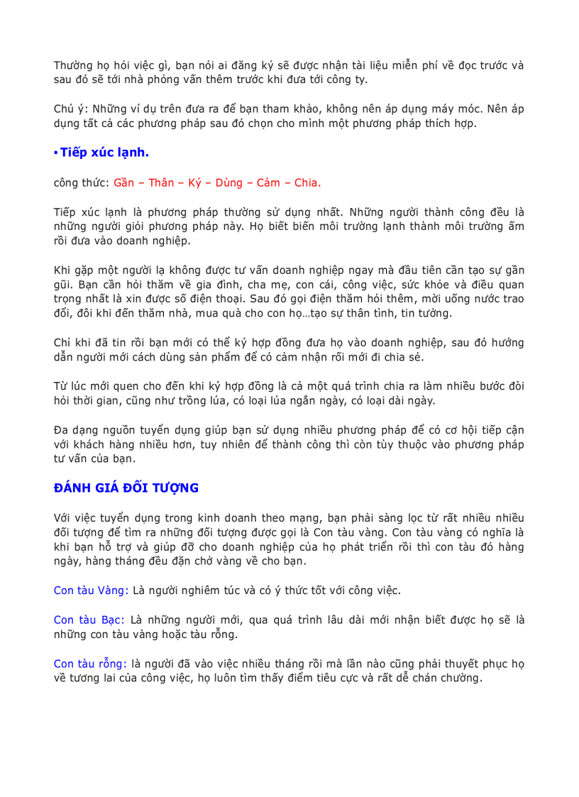 image for page Hệ thống tuyển dụng trong kinh doanh theo mạng