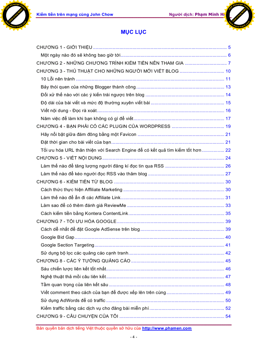 image for page Cách kiếm tiền của jonh chrow 8 phần