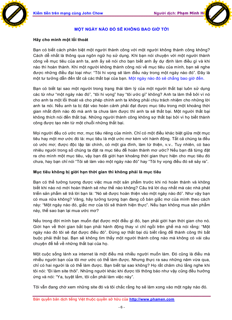 image for page Cách kiếm tiền của jonh chrow 8 phần