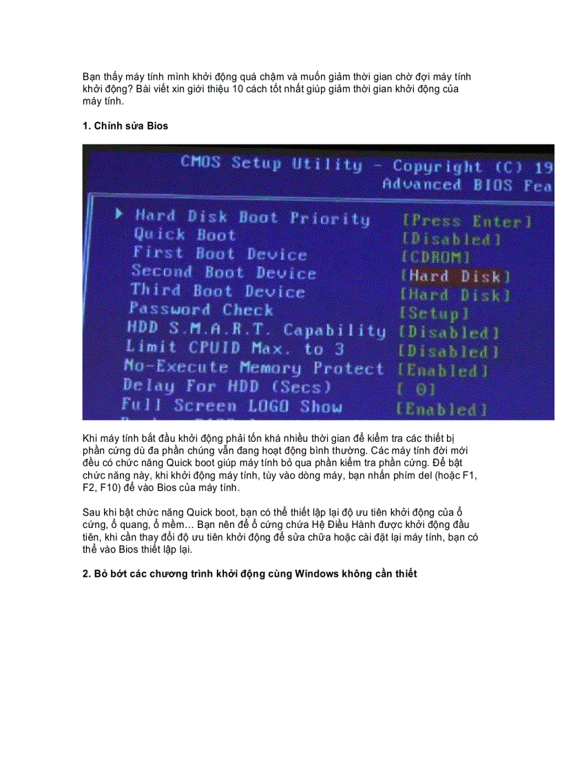 image for page 10 cách tốt nhất tăng tốc thời gian khởi động của máy tính