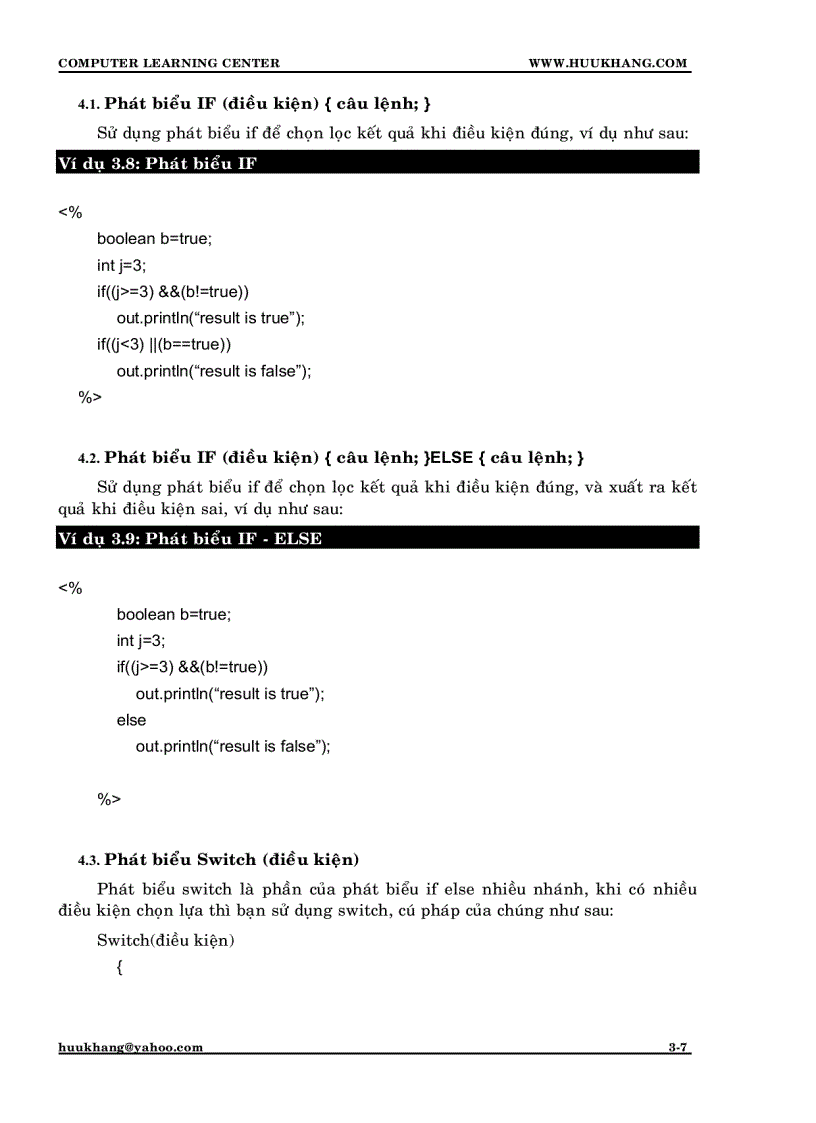 image for page Lập trình web JSP