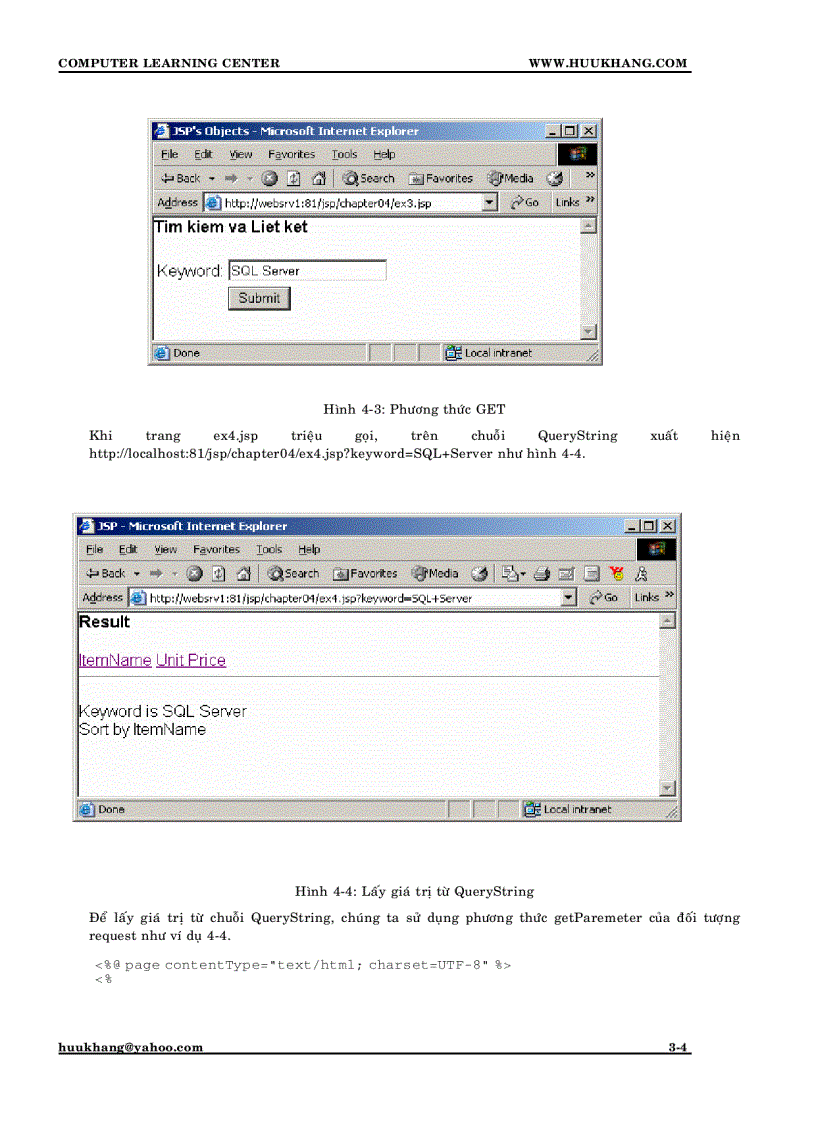 image for page Lập trình web JSP