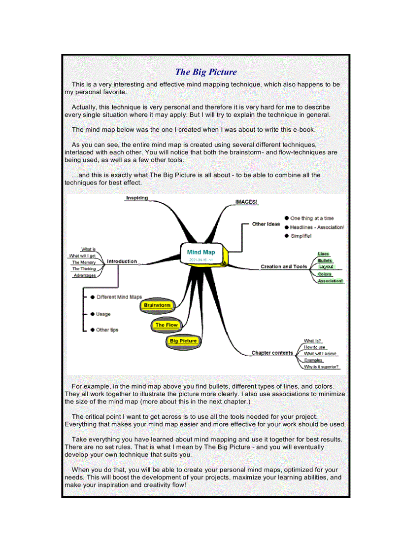 image for page The Power of Mind Mapping
