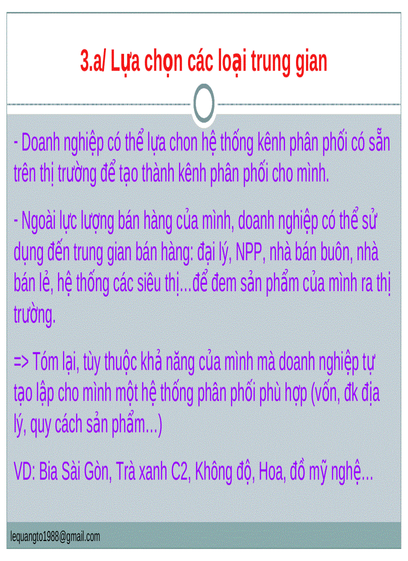 image for page Lựa chọn giải pháp cho kênh phân phối