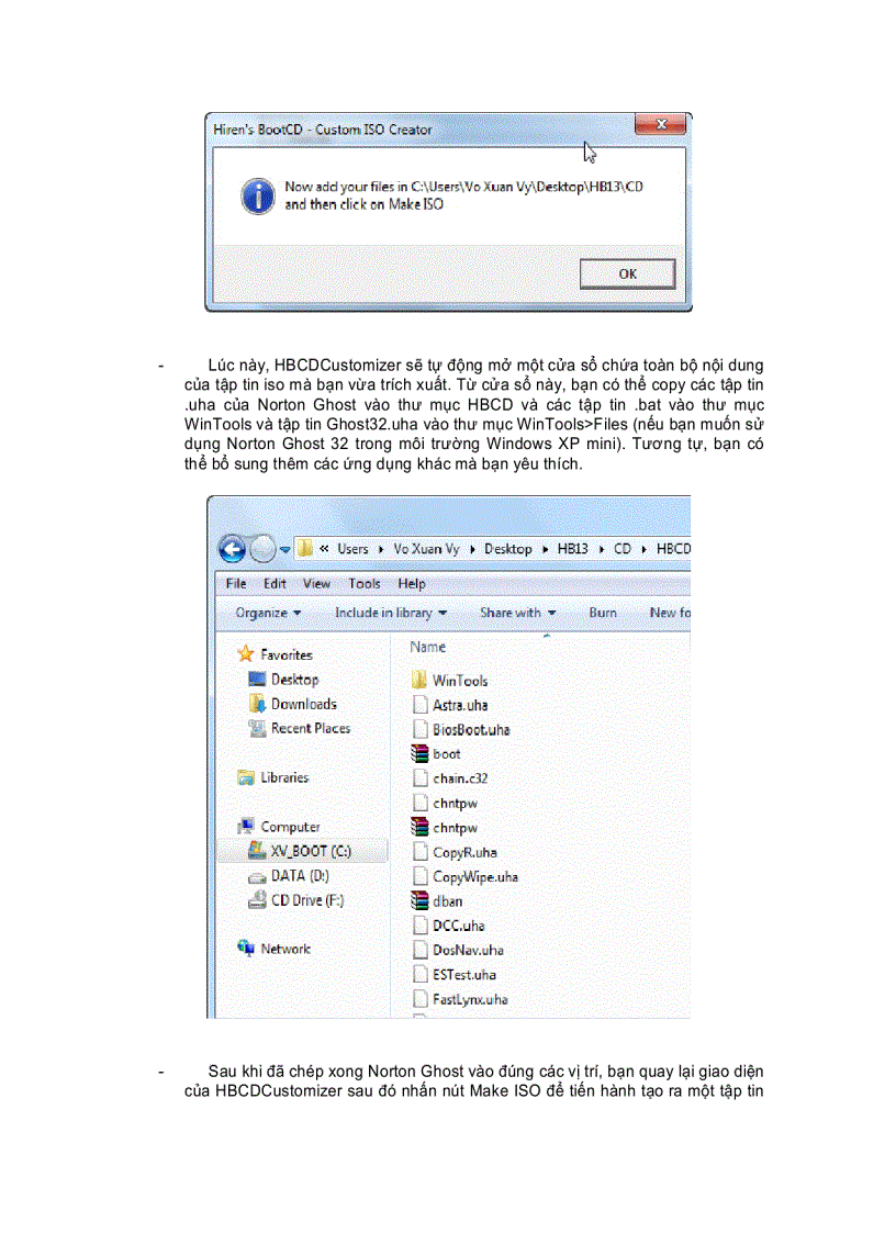 image for page Tích hợp Norton Ghost vào đĩa Hiren s Boot 13 x