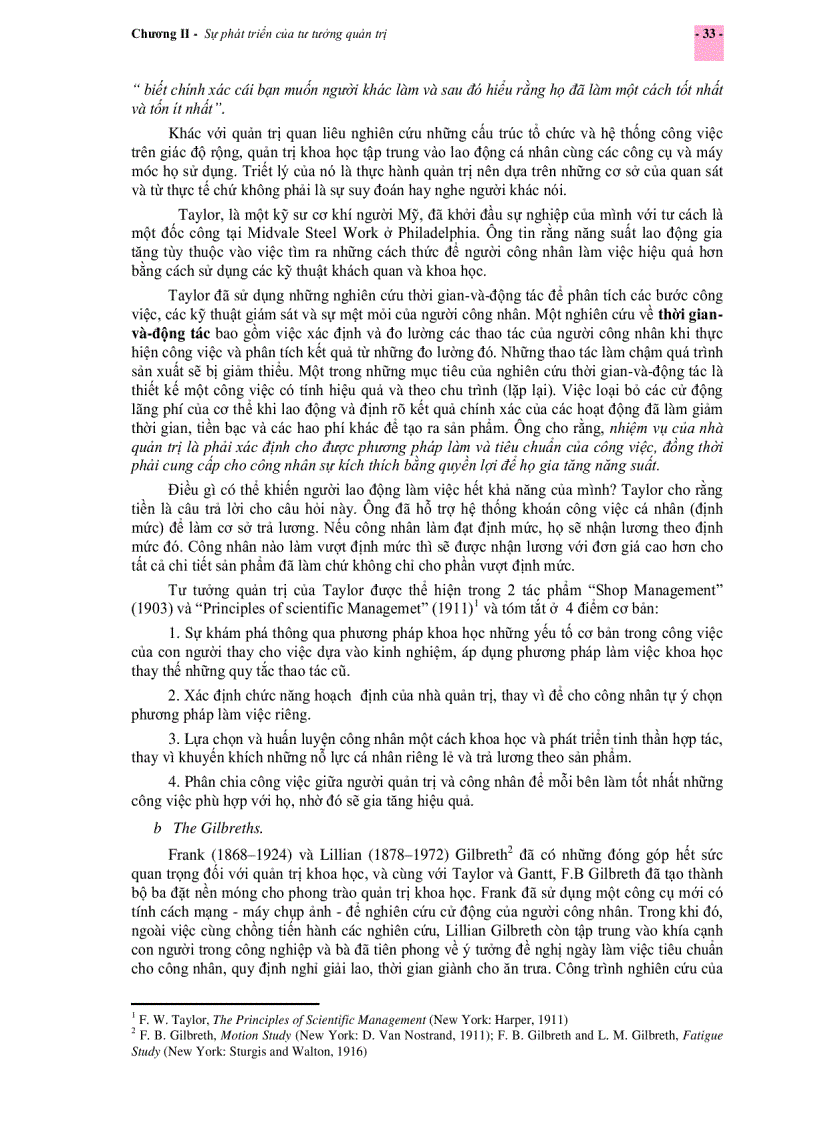 image for page Sự phát triển của tư tưởng quản trị