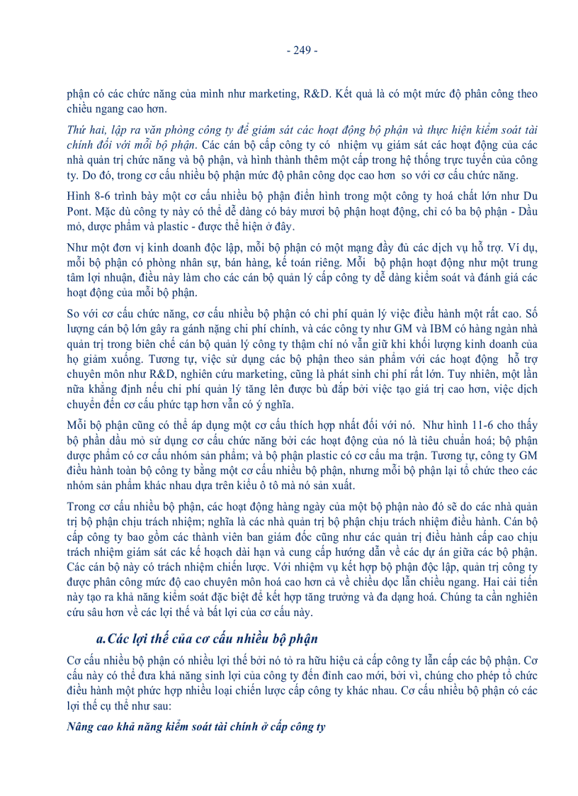 image for page Thiết kế cấu trúc tổ chức hệ thống kiểm soát